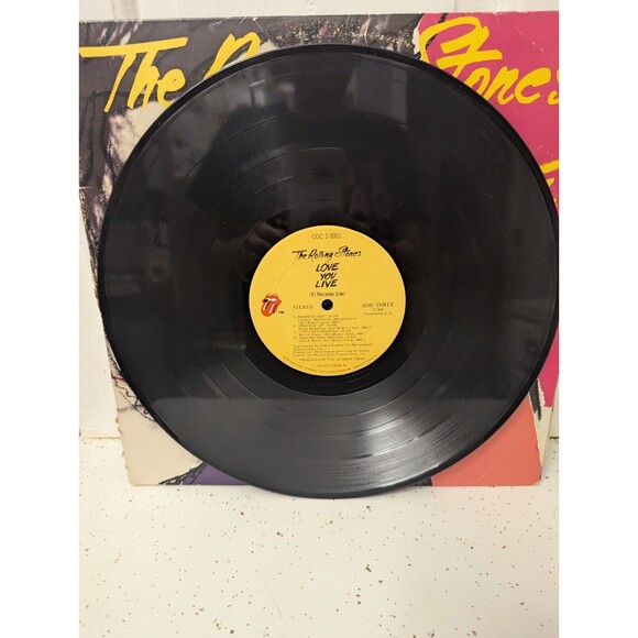THE ROLLING STONES - LOVE YOU LIVE - 1977 - DOUBLE LP VINYL RECORDS - Picture 9 of 11